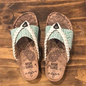 Sold Muk Luks Flipflops